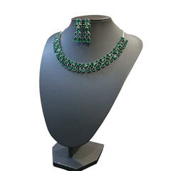 Emerald Green Necklace Set