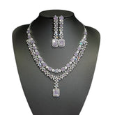 Purple Amethyst Necklace Set