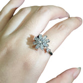 Beautiful Cubic Zirconia Size Adjustable Ring
