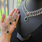 Emerald Green Necklace Set