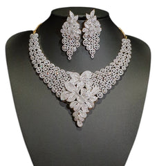Stunning Cubic Zirconia Necklace Set