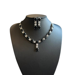 Dark Purple Amethyst Necklace Set