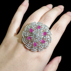 Ruby Size Adjustable Ring