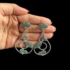 Emerald Green Earrings