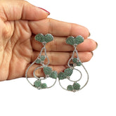 Emerald Green Earrings