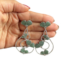 Emerald Green Earrings