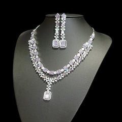 Purple Amethyst Necklace Set