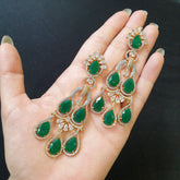 Emerald Green Earrings