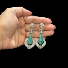 Mint Quartz Earrings
