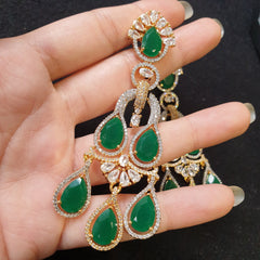 Emerald Green Earrings