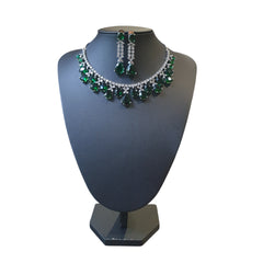 Emerald Green Necklace Set