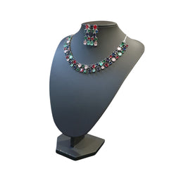 Multi Gemstones Necklace Set