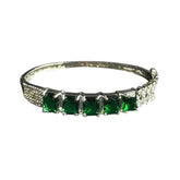 Emerald Green Openable Bangle