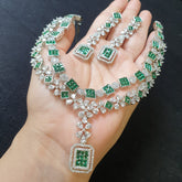 Emerald Green Necklace Set
