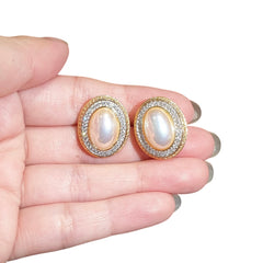 Stunning Cubic Zirconia Stud Earrings