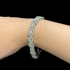 Mint Quartz Bracelet