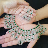 Emerald Green Necklace Set