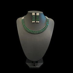 Emerald Green Necklace Set