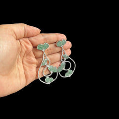 Emerald Green Earrings