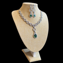 Emerald Green Necklace Set