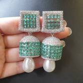 Stunning Sea Green Earrings