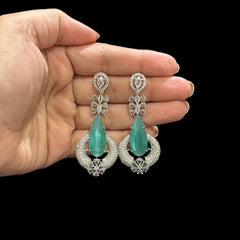 Mint Quartz Earrings