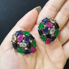 Multi Coloured Earrings