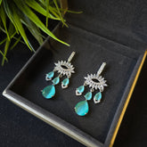 Mint Quartz Earrings