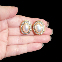 Stunning Cubic Zirconia Stud Earrings