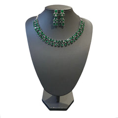 Emerald Green Necklace Set