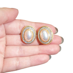 Stunning Cubic Zirconia Stud Earrings