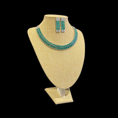 Green Topaz Necklace Set