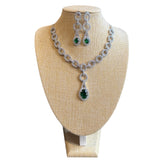 Emerald Green Necklace Set