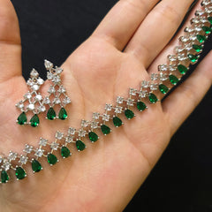 Emerald Green Necklace Set