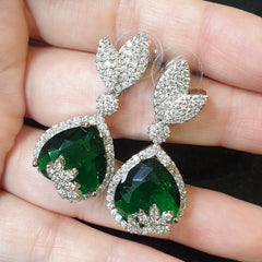 Emerald Green Earrings