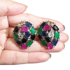 Multi Coloured Earrings