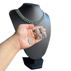 Mint Quartz Necklace Set