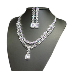 Purple Amethyst Necklace Set