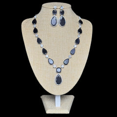 Purple Amethyst Necklace Set