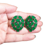 Emerald Green Earrings