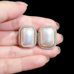 Beautiful Cubic Zirconia Stud Earrings