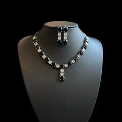 Dark Purple Amethyst Necklace Set