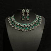 Green Topaz Necklace Set