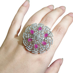 Ruby Size Adjustable Ring