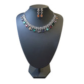 Multi Gemstones Necklace Set