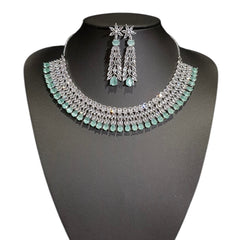 Mint Quartz Necklace Set