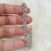 White Cubic Zirconia Bracelet