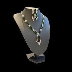 Emerald Green Necklace Set