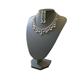 Clear Quartz Necklace Set