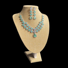 Mint Quartz Necklace Set